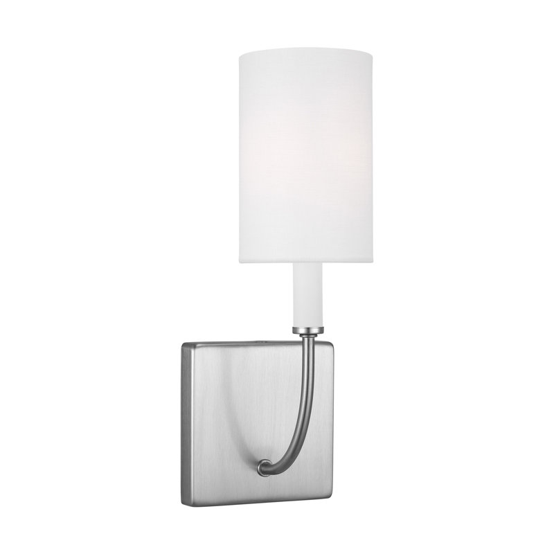 Dimmable Bath Sconce, Brushed Nickel