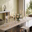 12 Pack Clear Candle Holders