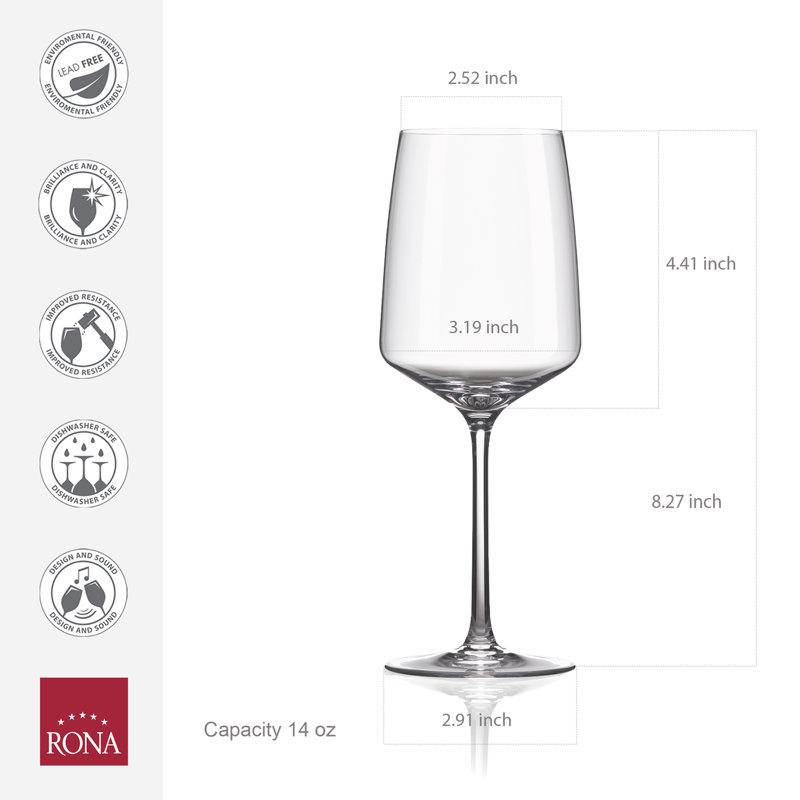 RONA Vista 14 oz. Wine Glass 