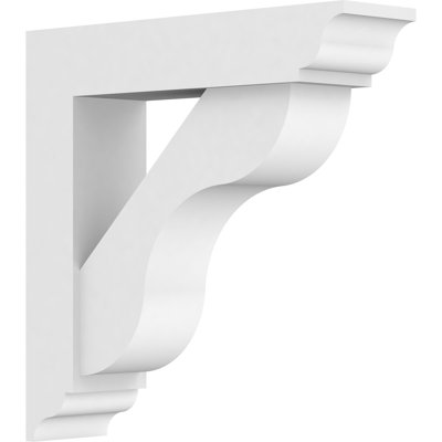 Support en uréthane standard avec extrémités traditionnelles brun clair l 3 po x P 12 po x H 12 po
