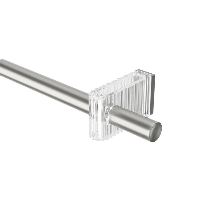 FLUTE 1" ROD 107-305 GOLD, Brushed Nickel