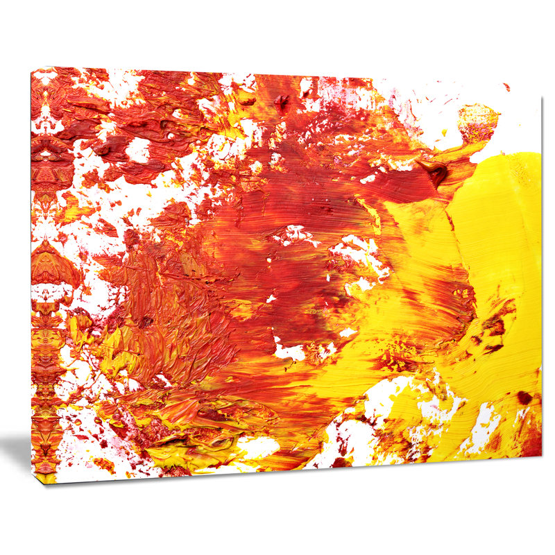 Texture abstraite, reproduction d’art sur toile tendue, H 30 po x l 40 po