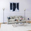 Lampe sur pied 66 po Karun