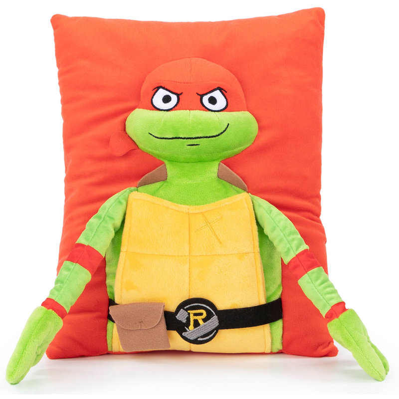 Teenage Mutant Ninja Turtles Raphael 3D Snuggle Pillow