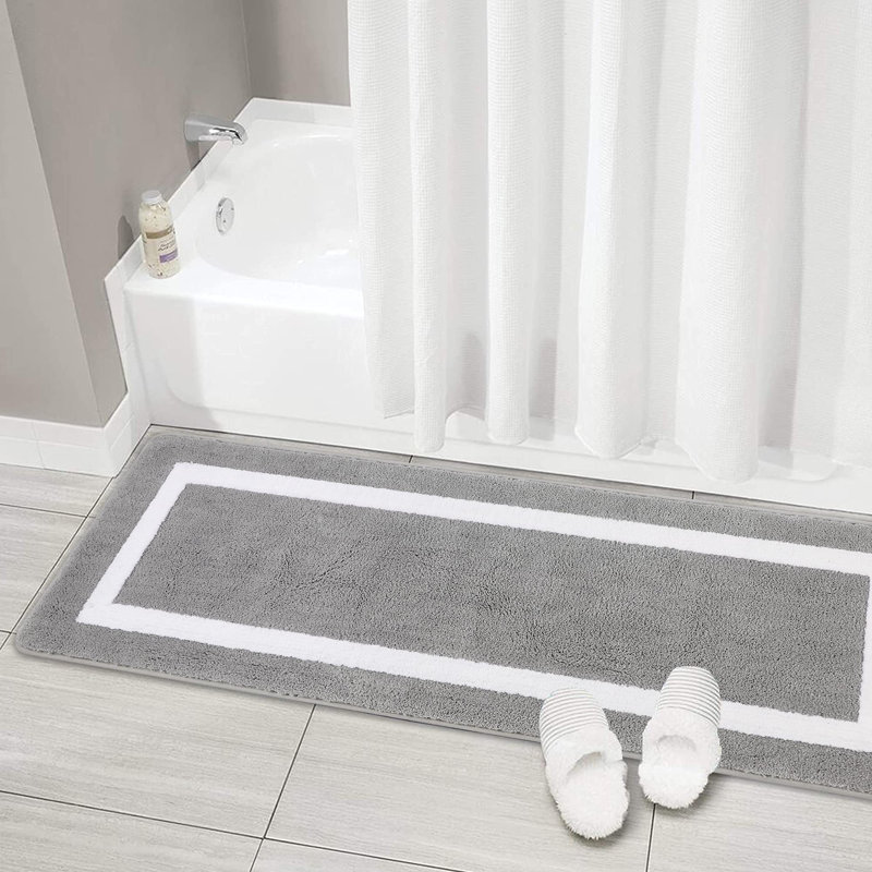 Non-Slip Rectangle Bath Rug