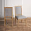 Chaise d'appoint rembourrée en lin Hildemar H 20,5 po-1045410045-1001641241