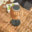 Rattan Solar Outdoor Table Light