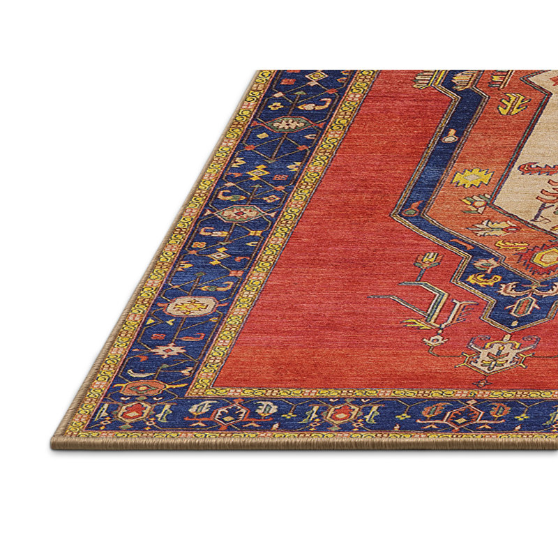 Tapis oriental orange, Rectangle 8 pi x 12 pi