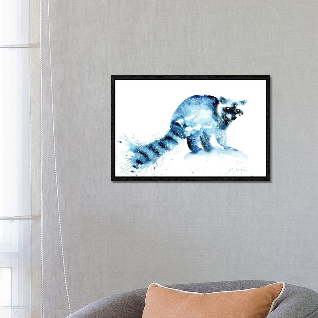 Kosmischer WaschbÃ¤r von Tanya Casteel - Galerie-verpackte Leinwand GiclÃ©e auf Leinwand