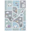 Carousel Kids Town Area Rug In Grey / Light Blue-558564174