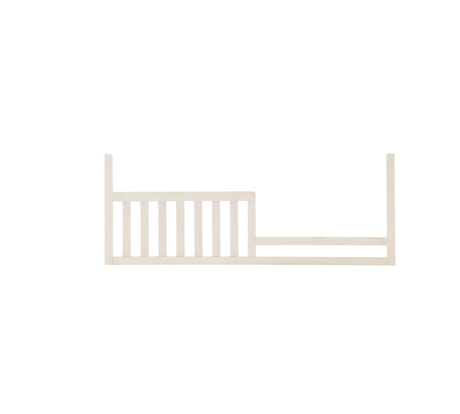 Aceline Toddler Bed Rail, Brushed White