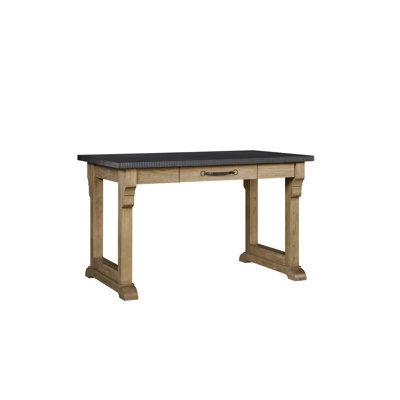 Cement Top Kitchen Island - Cashew