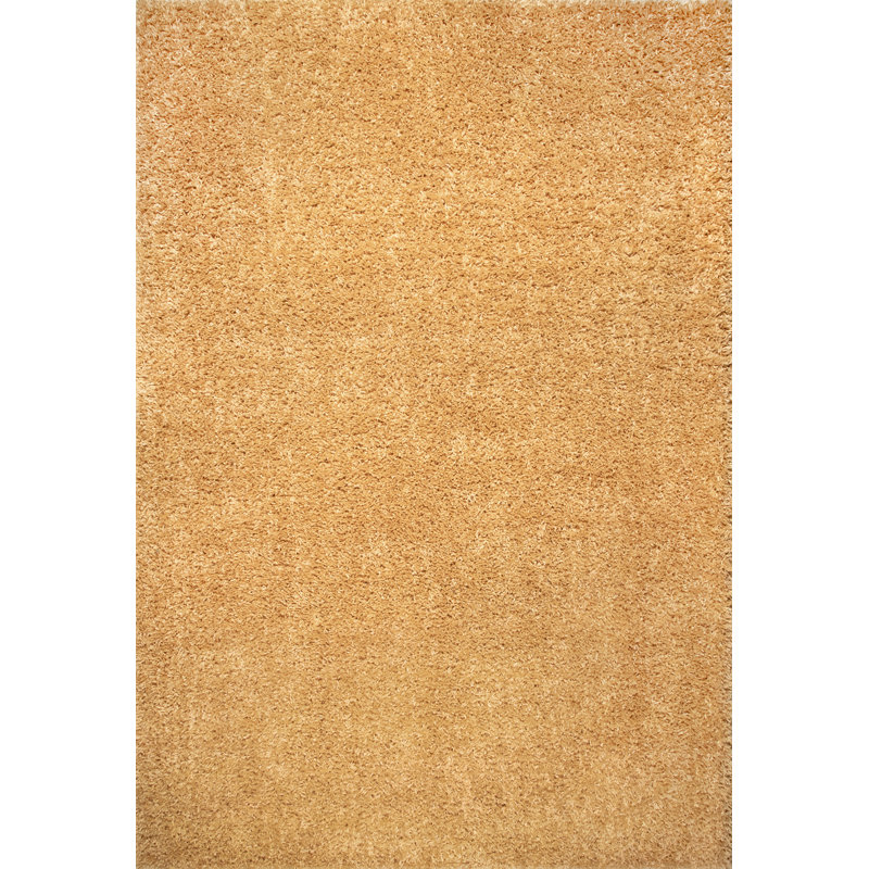 Schiavo Yellow Area Rug, Rectangle 4' x 6'