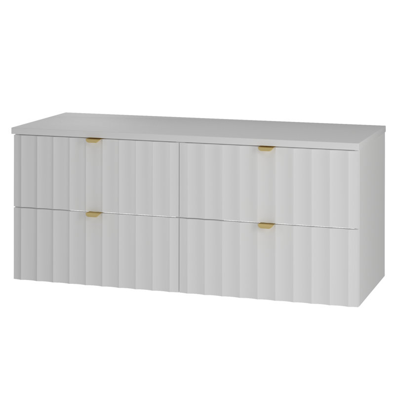Adne Bathroom Storage Furniture Set, Grey