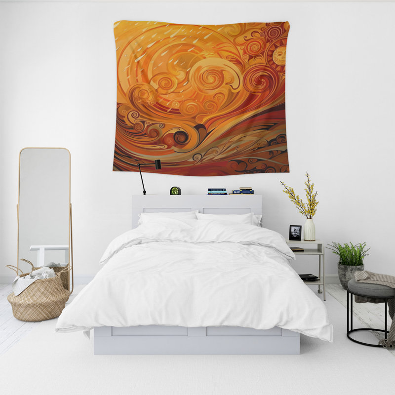 Tapisserie murale, H 88 po x l 104 po x P 1,2 po