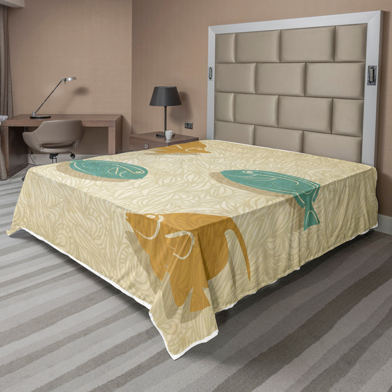 Drap plat Ambesonne, Très grand californien