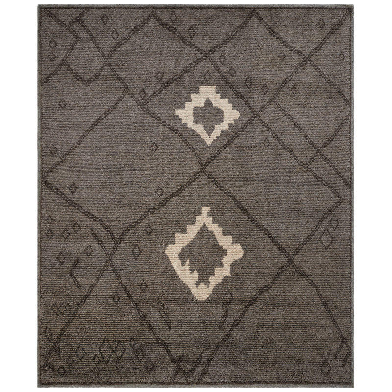 Tapis en laine noué à la main Urban Ridge, Rectangle 9 pi x 12 pi
