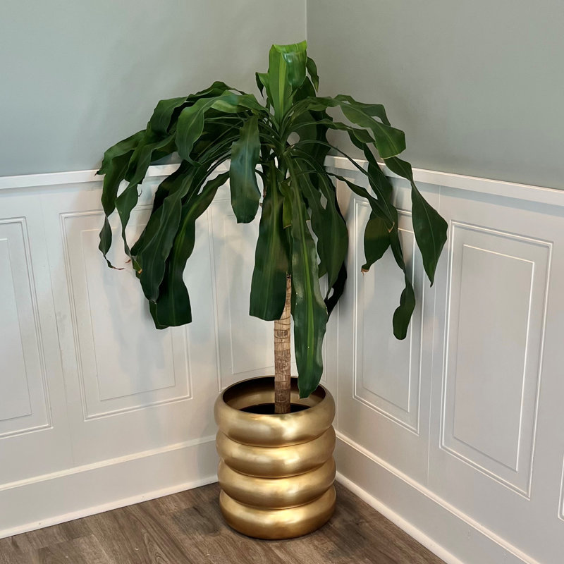 Modern Golden Stack End Table