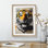 Splashed Tiger - Framed Print