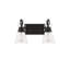 Éclairage pour salle de bain 2 lumières Kesia en noir-119772180-119772176-70337296