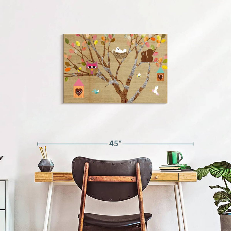 Bois d'arbre, H 20 po x l 30 po