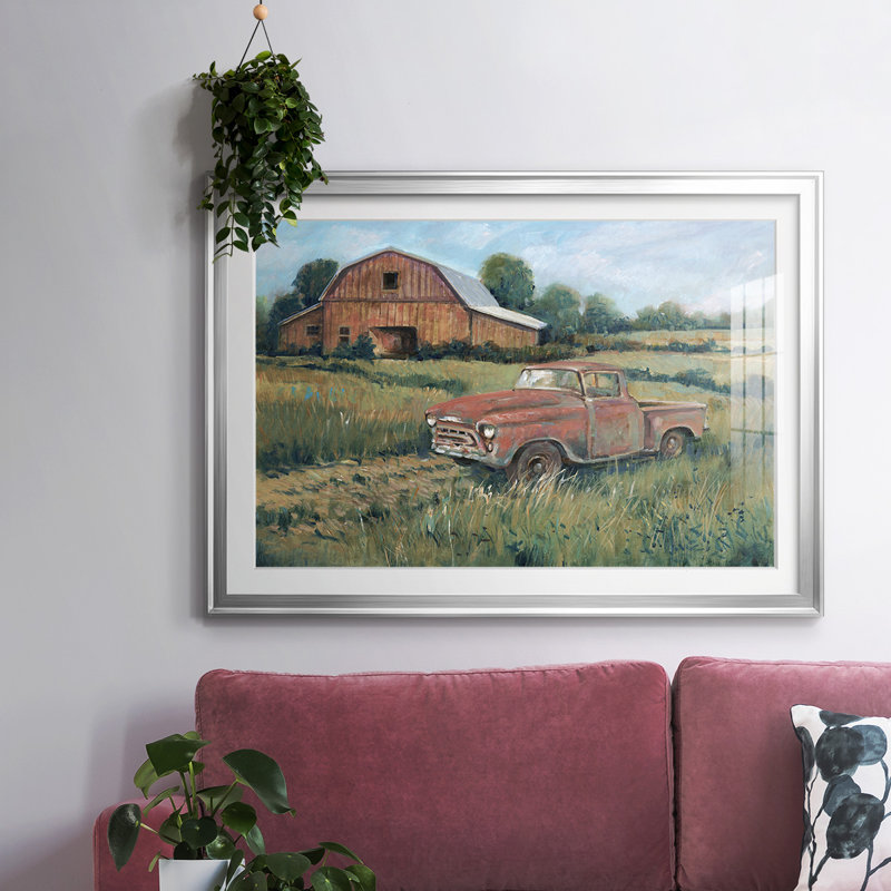 Rusting Away I, reproduction d'art encadrée, H 15 po x l 21 po x P 1,5 po, Noir