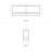 Construct 72'' Console Table