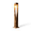 Lampes sur pied en bois massif brun