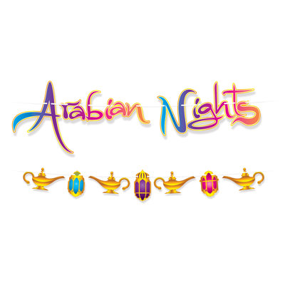 Arabian Nights Streamer Set