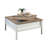 Gaming/Coffee Table, White Finish