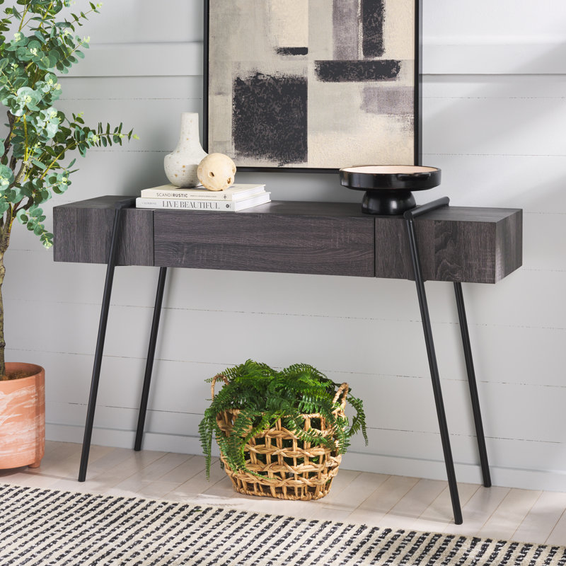 Console 47,25 po Madelin, Gris