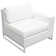 Ensemble modulaire gauche/droite avec coussins miami