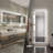 Wall Mount Anti-Fog Oversized Frameless Lighted Bathroom Mirror/ LED Bathroom Mirror-619535290-628156375