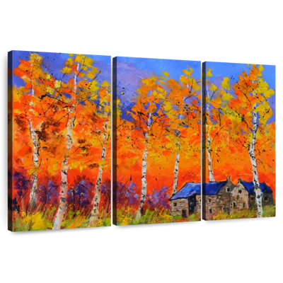 Trembles d'Alvord en automne