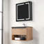 Meuble-lavabo flottant 30 po avec lavabo mural Khaleia-694139380-694139371