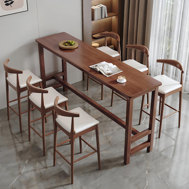 Larrera 62.99'' Solid Wood Bar Set