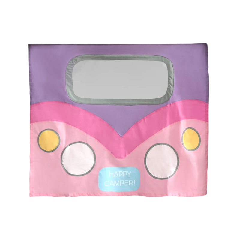 Accessoire rideau pour lit superposé de VR, rose/violet