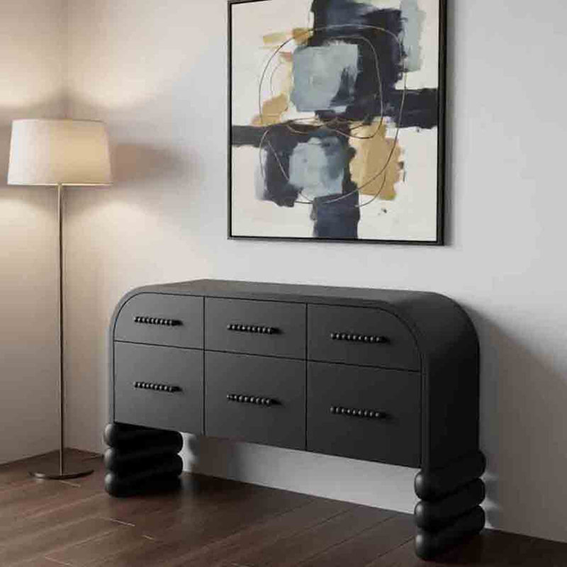Comptoir d'entrée médiéval, 33.46" H x 59.05" W x 15.75" D