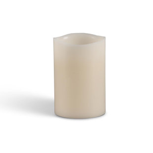 Vanilla Scented Flameless Pillar Candle