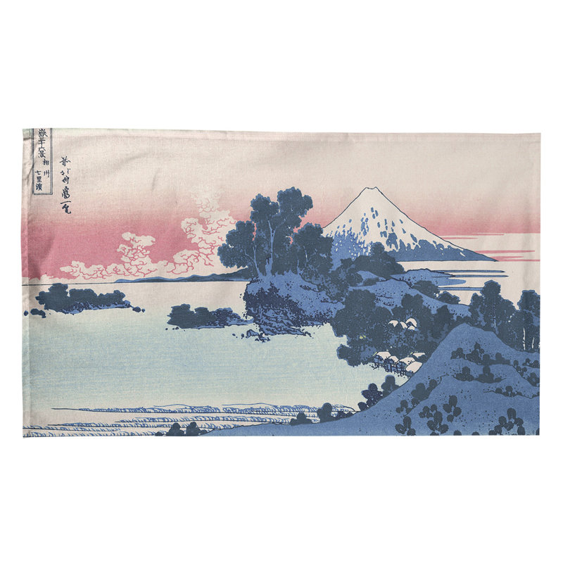 Hague Tea Towel Kitchen Towel, Blue/Pink, Cotton Twill