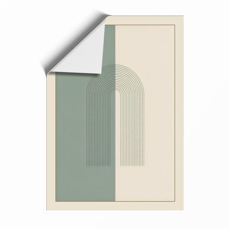 Symmetrical Arch Minimalist - Print, Unframed, A1 - 84.1 x 59.4 cm