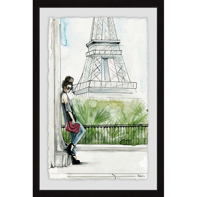 «Messy Bun Tower» par Parvez Taj - reproduction de cadre photo, H 24 po x l 16 po x P 1,5 po