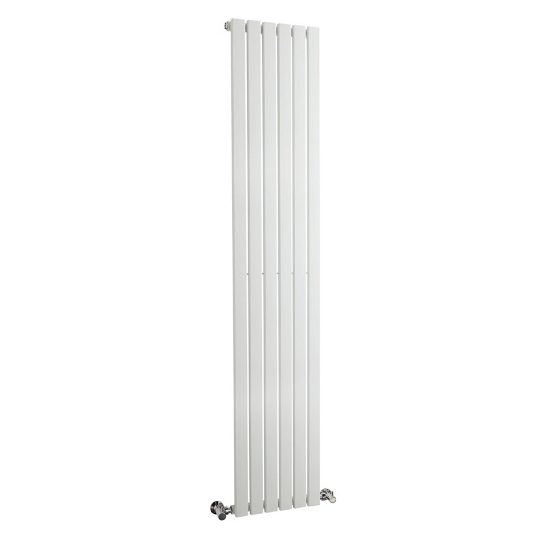 Vertical Designer Radiator, White, 150cm H x 35.4cm W