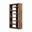 72" High 6-Shelf Bookcase, No Assembly Required