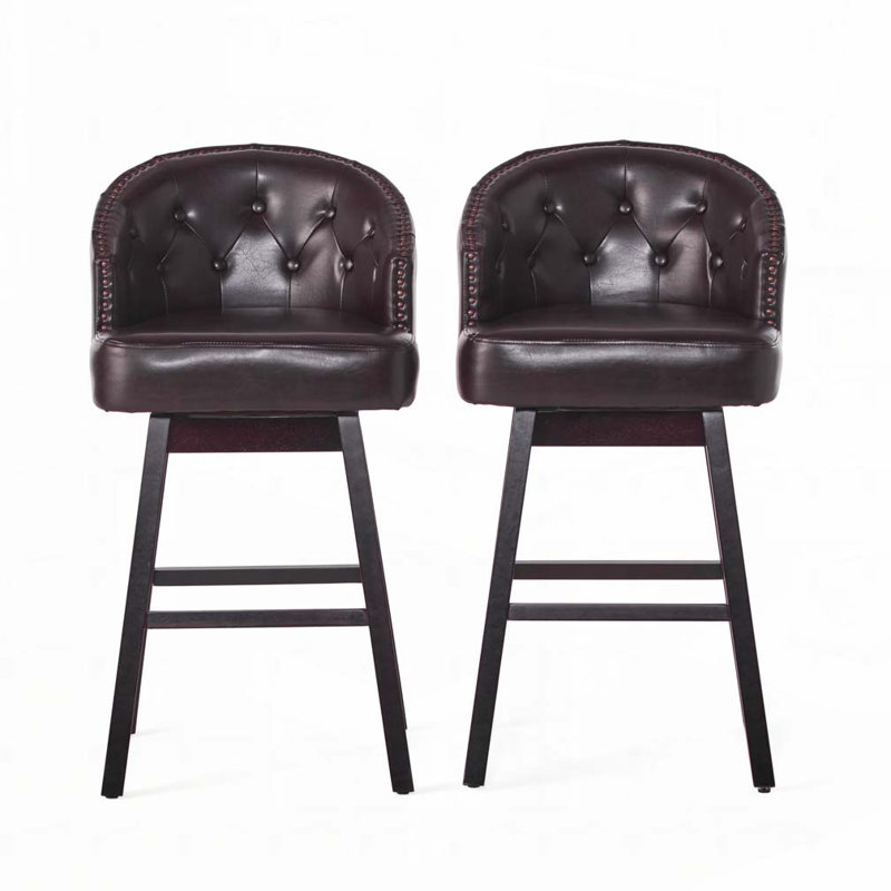 Tabouret de bar pivotant à 360 degrés
