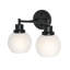 Abrya - 2 lumières de meuble-lavabo - noir-55215509-55215511