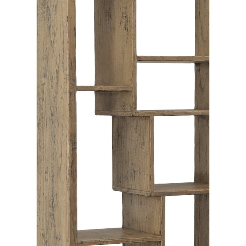 Elkin Solid Wood Floating Bookcase