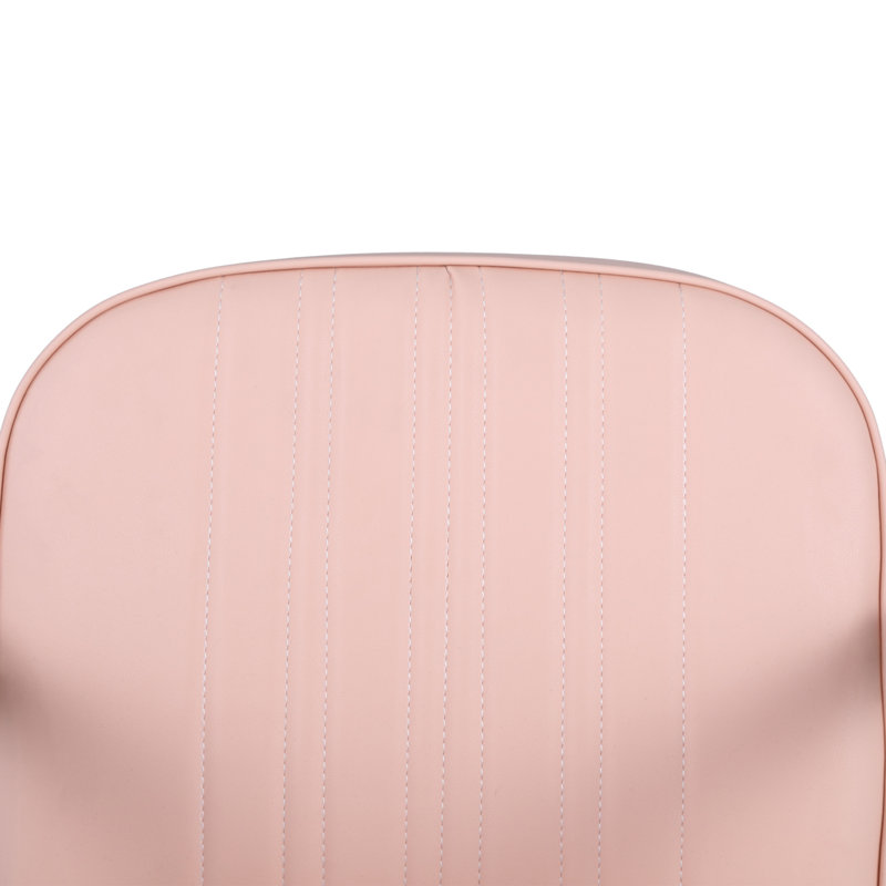 Fauteuil de coiffeur Beauty, Similicuir rose