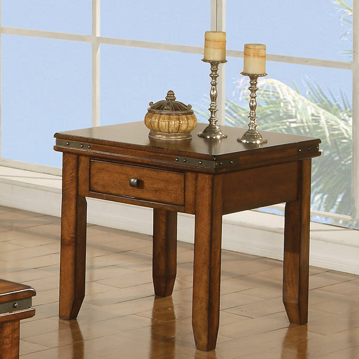 Darcie End Table with Storage
