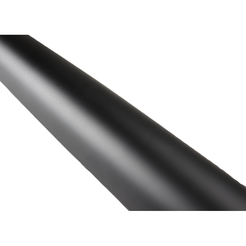Barre d'appui en acier inoxydable noir mat de 1,5 po de diamètre, 18"
